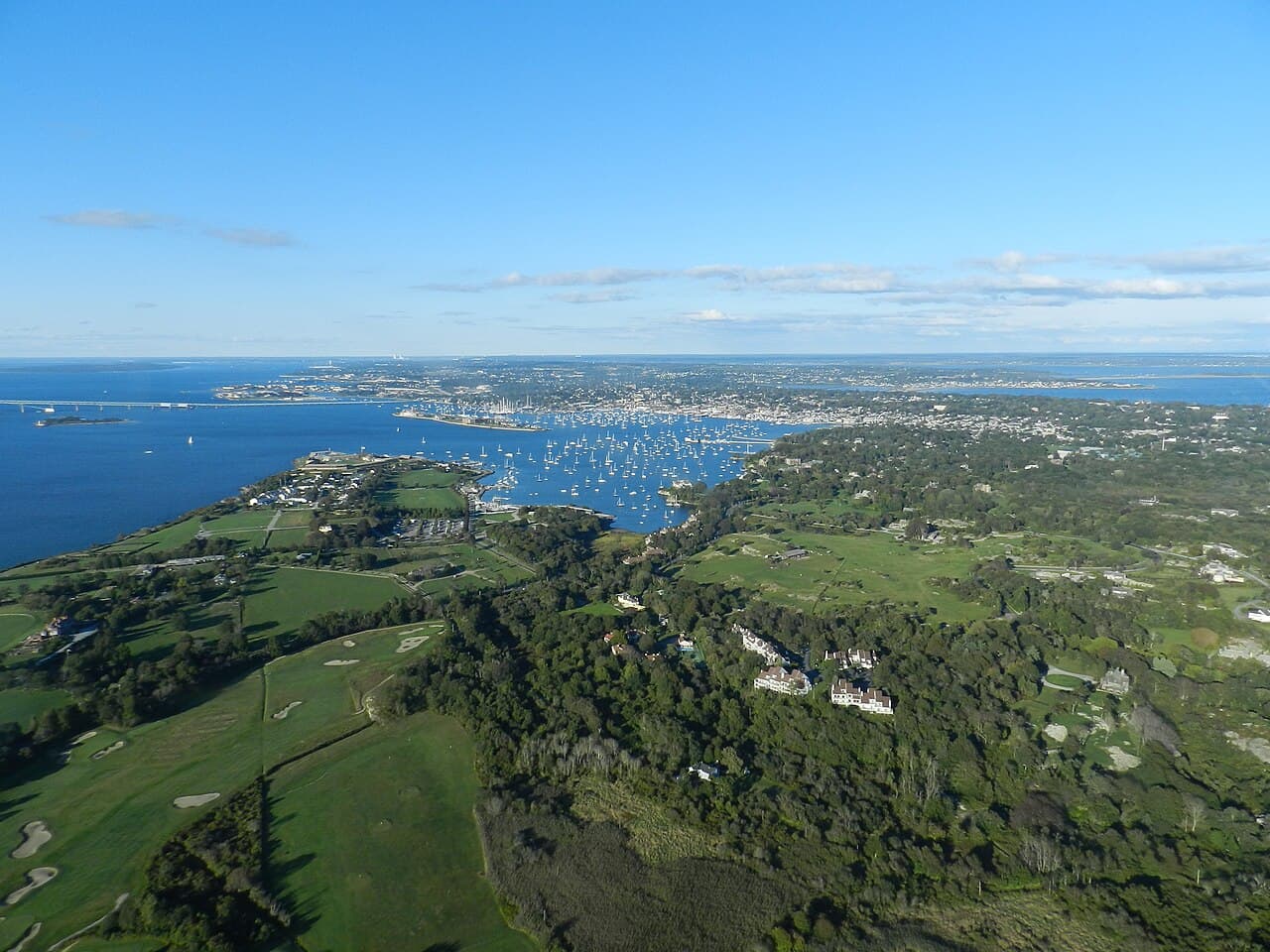 Newport Harbor, Rhode Island — destination view
