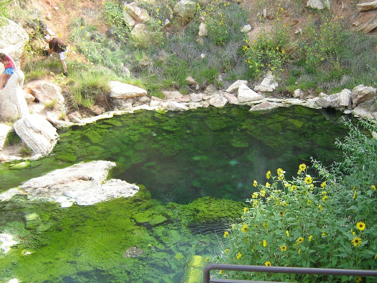 Hot Springs State Park Thermopolis, Wyoming — destination view